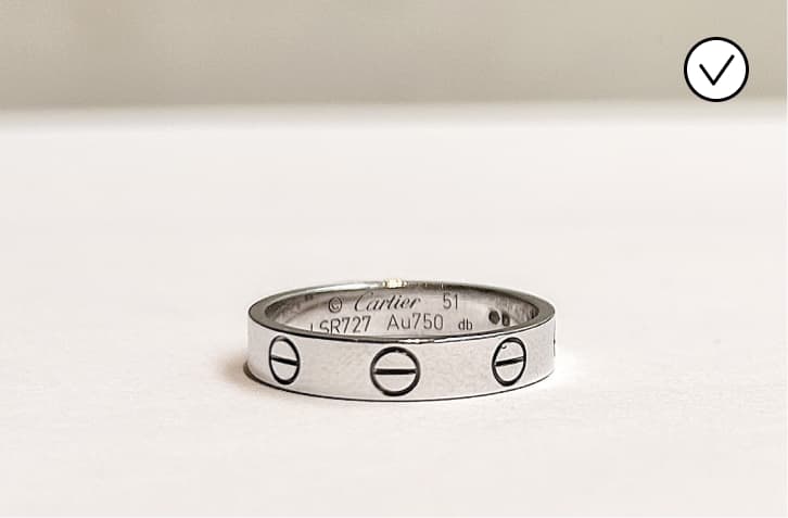 FE PRODUCT Cartier Bague Bague Juste un Clou Or Rose 14 Diamants