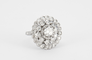FE PRODUCT Cartier Bague Bague Juste un Clou Or Rose 14 Diamants