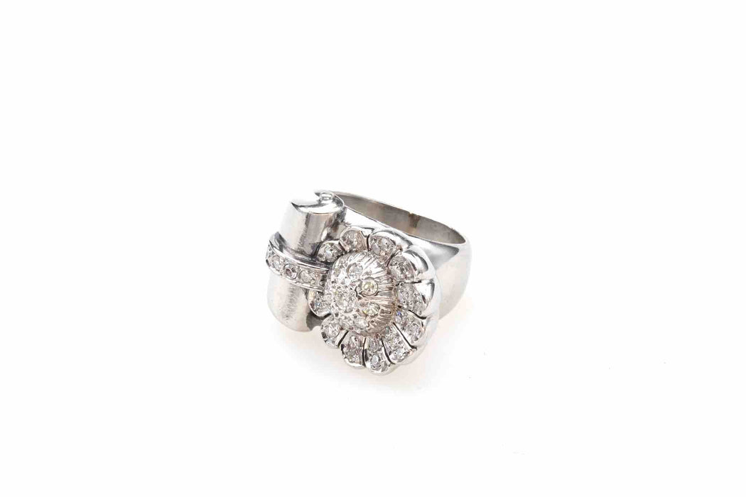 Bague Platine Diamants