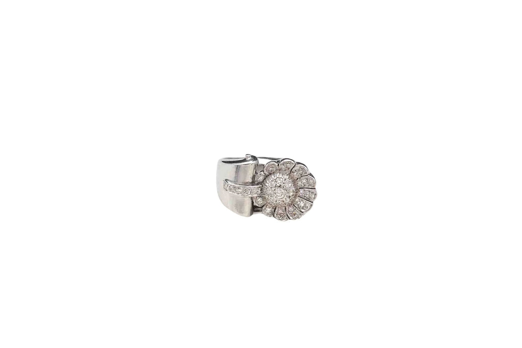 Bague Platine Diamants