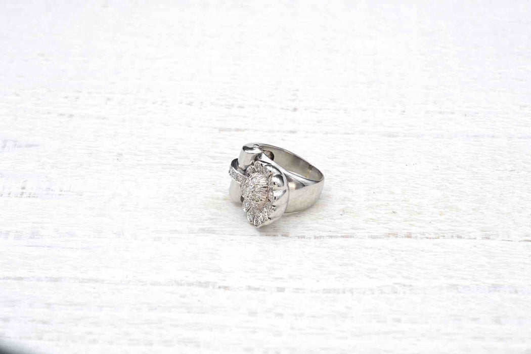 Bague Platine Diamants
