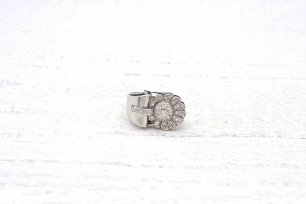 Bague Platine Diamants